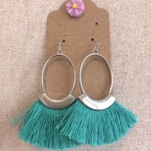 Turquoise dangle earrings